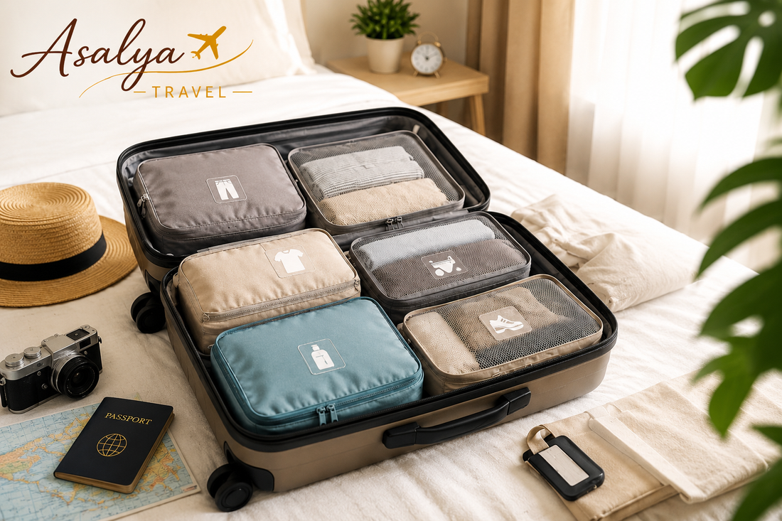 Pourquoi utiliser des pochettes de rangement pour valise ?