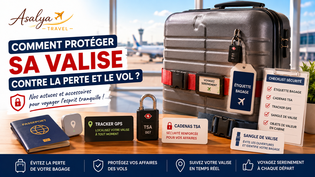 Comment protéger sa valise contre la perte et le vol ? Le guide complet pour voyager l’esprit tranquille