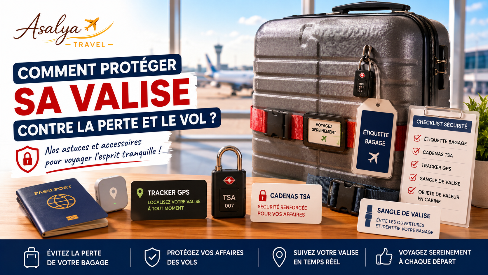 Comment protéger sa valise contre la perte et le vol ? Le guide complet pour voyager l’esprit tranquille