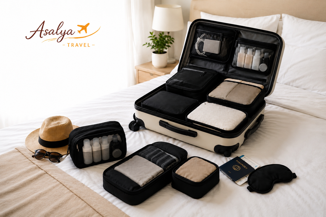 Accessoires de voyage indispensables : pourquoi utiliser des pochettes de rangement pour valise ?
