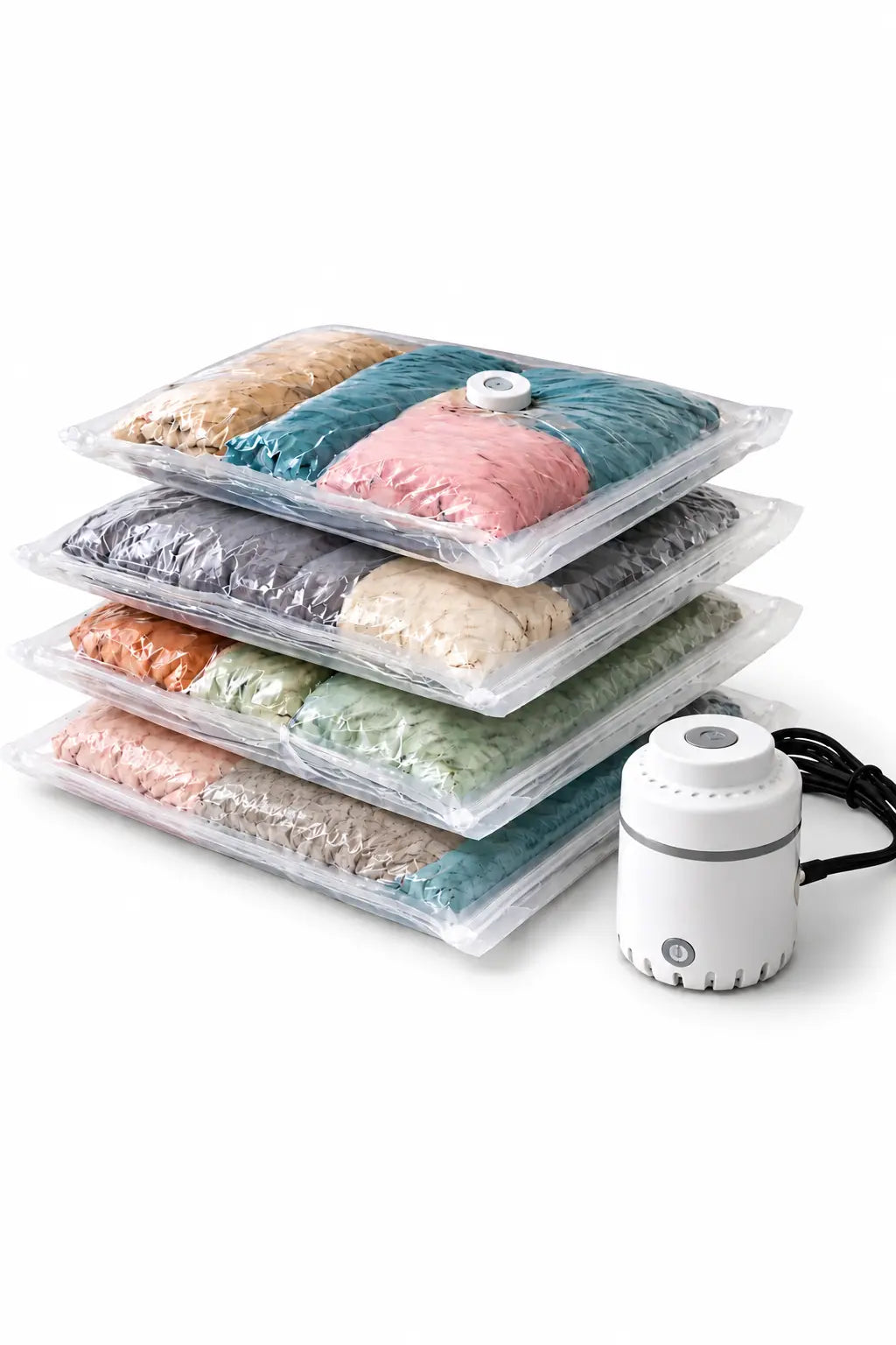 Aspirateur Électrique avec 4 Sacs Sous Vide Asalya Travel