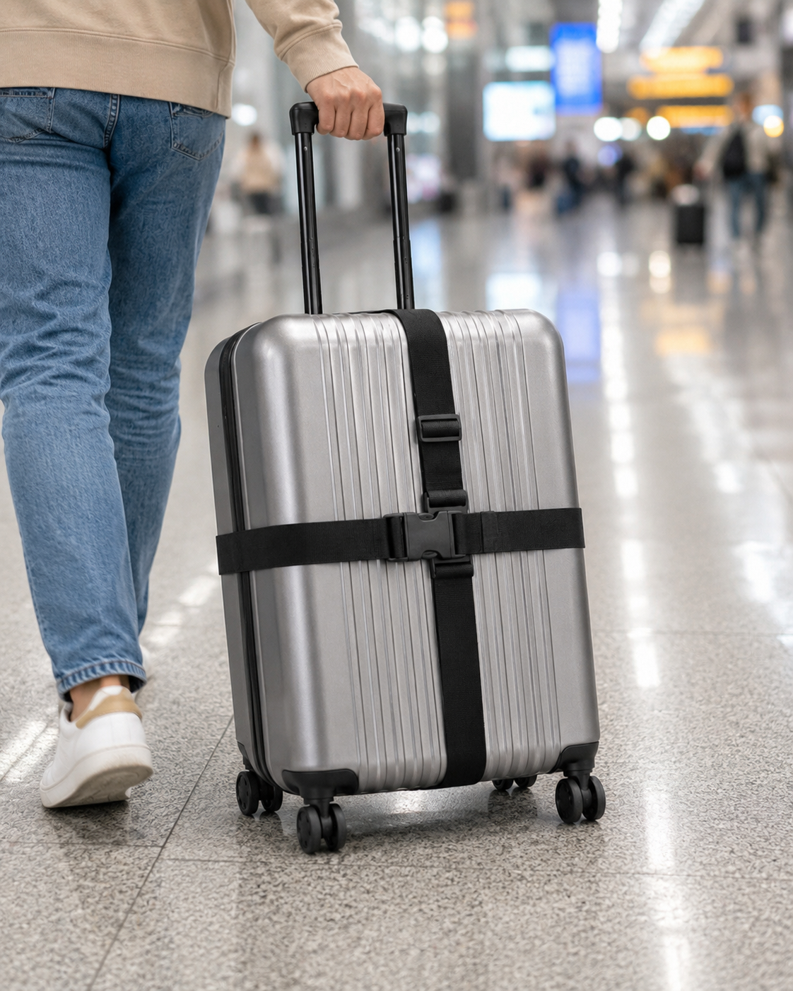 Sangle de Valise Croisée Ajustable Asalya Travel
