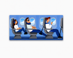 Repose pied avion Asalya Travel