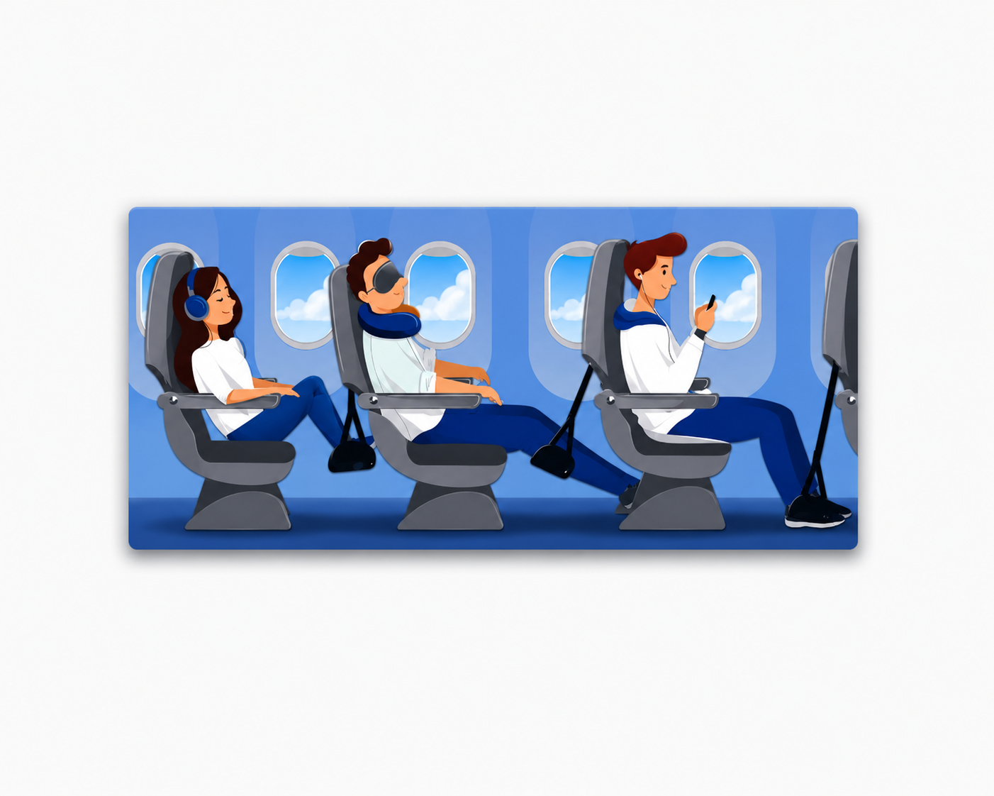 Repose pied avion Asalya Travel