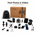 Pack Photos & Vidéos Voyage – Kit Créateur de Contenu Complet Asalya Travel